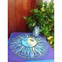 Ver imagem 2 de Toalha Esoterica Sol Lua Tarot Astrologia Vela 7dias Magenta Cx mdf