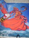 Ver imagem 3 de Toalha Esoterica Tarot Orixa Iansã Mar Azul Umbanda Cx Mdf