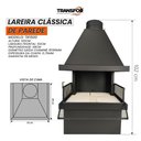Ver imagem 3 de Lareira Clássica de Parede - Tr1500
