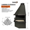 Ver imagem 3 de Lareira Clássica de Canto - Tr1550