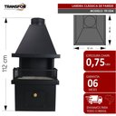 Ver imagem 3 de Lareira Clássica de Parede - Tr1504