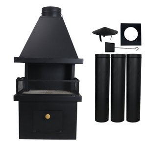 Lareira Clássica de Parede - Tr1504