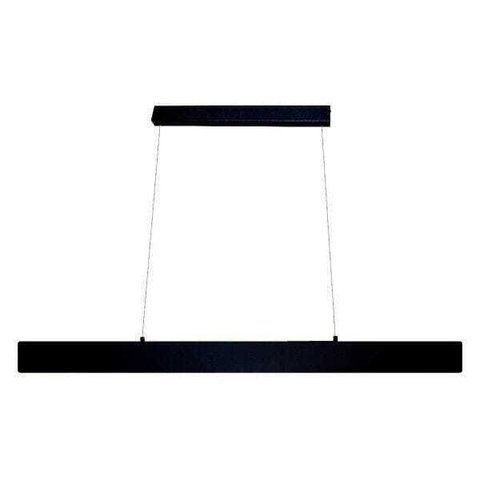 Pendente Matrix Preto Slim Clean 30W 4000k Luz Direta e Indireta ST1558