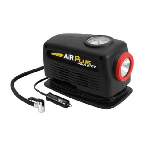 Compressor Ar 12v Com Lanterna Air Plus Schulz