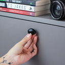 Ver imagem 4 de Puxador Seixo P Preto Zen Design