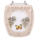 Ver imagem 2 de Assento Sanitário Thema e Lixeira Decorados para Vaso Incepa