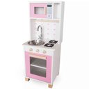 Ver imagem 6 de Kit Mini Cozinha Infantil com Geladeira e Máquina de Lavar - Rosa
