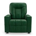 Ver imagem 1 de Poltrona do Papai Reclinável Sala de Cinema Pequim Manual PU Verde G23 - Gran Belo