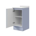 Ver imagem 5 de Balcão Planejado 1 Porta 40cm com Tampo Marselha CabeCasa MadeiraOriginals Azul/Sereno