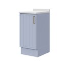 Ver imagem 3 de Balcão Planejado 1 Porta 40cm com Tampo Marselha CabeCasa MadeiraOriginals Azul/Sereno