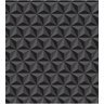 Geométrico 3D preto - Papel de Parede - 0,58 x 2,00m - 2