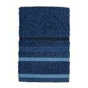 Ver imagem 3 de Jogo de Toalha 5 Peças - Lumiére - Fio Penteado - 100% Algodão - Teka Cor: Azul / Marinho