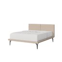 Ver imagem 3 de Base Box Cama Japonesa Toquio King com Cabeceira Almofada Linho Bege