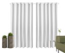 Ver imagem 2 de Cortina Corta Luz 4,00m X 1,80m 100% Blackout PVC Branco Para Sala Ou Quarto Para Varão Simples