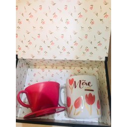 Super Kit de Presente Dia Das Mães Almofada Caneca e Caixa - 6
