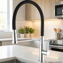 Ver imagem 2 de Torneira de Cozinha para Mesa Flexível Minimal Meber Metais 1178 BA