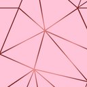 Ver imagem 2 de Kit 5 Rolos Papel de Parede Adesivo Zara Rosa com Rosê Gold - 3,0m
