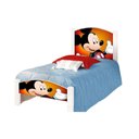 Ver imagem 3 de Cama Infantil Solteiro Adesivada Mickey Branco