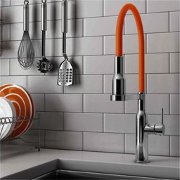 Torneira de Cozinha para Mesa Flexível Minimal Meber Metais 1178 BA - 2