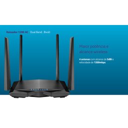 Roteador Wifi 1200mbps 4 Antenas Multilaser Re184 - 4