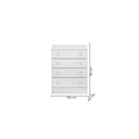 Ver imagem 4 de Quarto Infantil Berço Mini Cama Americano Branco - Qmovi