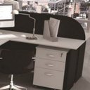 Ver imagem 2 de Gaveteiro Volante 4 Gavetas Web Office Preto com Cinza