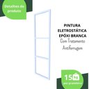 Ver mais imagens de Prateleira Tripla Estilo Industrial Teto Parede 100cm Bm Fs