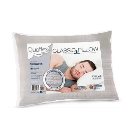 Travesseiro Classic Pillow 50cm x 70cm Duoflex