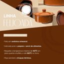 Ver imagem 3 de Travessa em Cerâmica Oval para Feijoada 20,5 Cm 300 Ml Cm Oxford