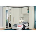 Ver imagem 1 de Quarto Modulado Henn Seletto 6 Peças QM6 Areia