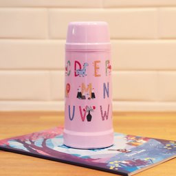 Garrafa Térmica Mini Mor Kids 300ml Algodão Doce Alfabeto - 5