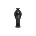 Ver imagem 1 de Vaso de Cerâmica para Decoração de Sala Califórnia P Preto e Dourado Ébano