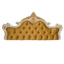 Ver imagem 1 de Cabeceira Entalhada Capitonê p/ Cama Box Queen Veludo - Jl