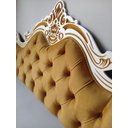 Ver imagem 3 de Cabeceira Entalhada Capitonê P/ Cama Box Queen Veludo - Jl