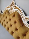 Ver imagem 3 de Cabeceira Entalhada Capitonê p/ Cama Box Queen Veludo - Jl