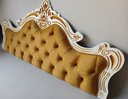 Ver imagem 2 de Cabeceira Entalhada Capitonê p/ Cama Box Queen Veludo - Jl