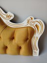 Ver imagem 5 de Cabeceira Entalhada Capitonê p/ Cama Box Queen Veludo - Jl