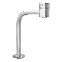 Torneira Quadrada Link Lavabo Para Banheiro 90º Bica Alta - 1