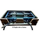 Ver imagem 4 de Caixa de Proteção Madeira Revestida Inox P/ Fogão Duas Bocas