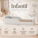 Ver imagem 6 de Quarto Infantil Completo com Minicama Montessoriana Realeza Multimóveis MP4876 Off White