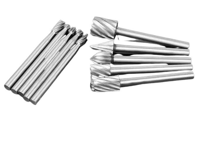 Kit Fresas Microretifica Dremel e Furadeira 40mm 10 Unidades - 2