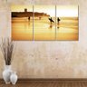 Quadro Decorativo Surfistas Na Praia Vintage Surf - 3