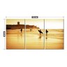 Quadro Decorativo Surfistas Na Praia Vintage Surf - 2