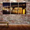 Quadro Decorativo Ponte Iluminada A Noite 45x96 - 1