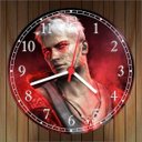 Ver imagem 3 de Relógio De Parede Game Devil May Cry Jogos Decoração Salas Quartos Quartz
