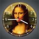 Ver imagem 2 de Relógio De Parede Mona Iisa Decoração Salas Quartz