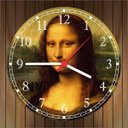 Ver imagem 3 de Relógio De Parede Mona Iisa Decoração Salas Quartz