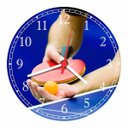 Ver imagem 1 de Relógio De Parede Esporte Tênis De Mesa Ping Pong Decoração Salas Quartos Quartz