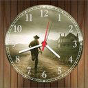 Ver imagem 2 de Relógio De Parede The Walking Dead Séries Cinema Decoração Salas Quartos Quartz