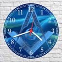 Ver imagem 4 de Relógio De Parede Maçonaria Maçons Templos Decoração Salas Quartz
